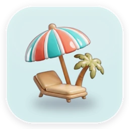 Ícono de Club vacacional y resort